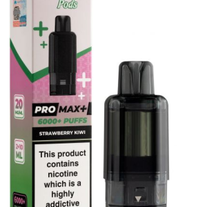 Hiyati Strawberry Kiwi Pro Max 6000+ Pods